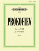 Prokofiev - Ballade Op. 15 for Cello and Piano (PET)