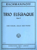 Trio Elégiaque, Op. 9