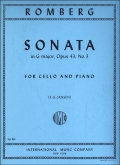 Romberg - Cello Sonata in G major, Op.43 No.3 (INT)