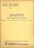 Roussel - Concertino Op. 57 for Cello and Piano (DUR)