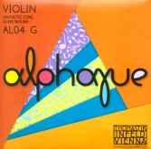 Alphayue Violin Silver G String - medium - 4/4