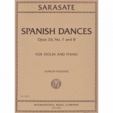 Spanish Dances Op.26, No.7 and 8 for violin and piano