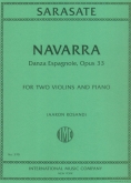 Navarra, Danza Espagnole, Opus 33