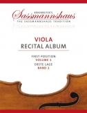 Viola Recital Album - First Position - Vol 1