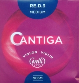 Corelli Cantiga Violin D String - medium - 4/4