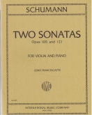 Two Sonatas op.105 and op.121 for Violin and Piano