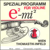 Spezialprogramm e2-mi2 Violin E String, Ball - medium - 4/4
