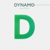 Dynamo Viola String - D - Silver - medium - 4/4