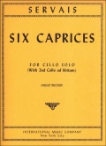 Six Caprices Op.11 (With 2nd Cello ad libitum)