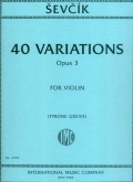 40 Variations Op.3