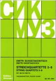 String Quartets 5-8 Op. 92/101/108/110