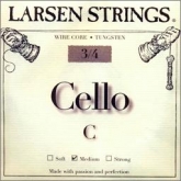 Larsen Fractional Wire Core Cello C String - medium - 3/4