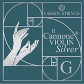 Larsen Il Cannone Silver G Violin String - medium - 4/4