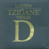 Larsen Tzigane Violin Silver D String - strong - 4/4