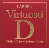 Larsen Virtuoso Violin Silver D String, medium
