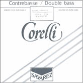 Corelli Bass Tungsten D String - forte TX - 3/4