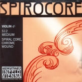 Spirocore Violin D String - medium - 4/4