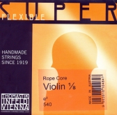 Superflexible Violin E String - medium - 1/8