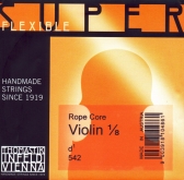 Superflexible Violin D String - medium - 1/8