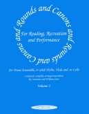 Rounds and Canons - Piano Part - Volume 2