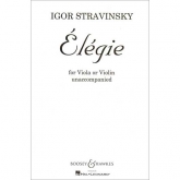 Elegie for Viola or Violin Unaccompanied