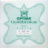 Goldbrokat Violin Steel E String, Loop 25- Soft - 4/4