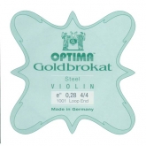 Goldbrokat Violin Steel E String, Loop 28- heavy - 4/4