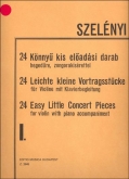 24 Easy Little Concert Pieces Vol. 1