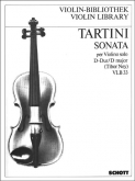 Tartini - Sonata for Solo Violin in D Major (SCHOTT)