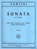 Tartini - Sonata in D major for Two Violins and Piano (INT)