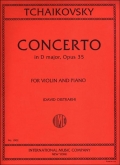 Concerto in D Op.35 for Violin and Piano
