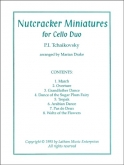 Nutracker Miniatures for Cello Duo