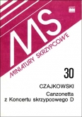 Canzonetta from Concerto in D Op. 35