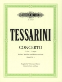 Tessarini - Concerto in G major for Violin and Piano (PET)
