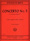 Concerto No.5 in A- Op.37