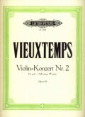 Vieuxtemps - Violin Concerto No. 2 in F sharp, Op. 19 (PET)