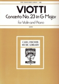 Viotti - Violin Concerto No. 23 in G major (FISCH)