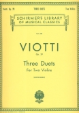 Three Duets, Op. 29
