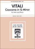 Ciaccona In G Minor for Violin and Piano