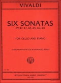 Six Sonatas RV 47, 41, 43, 45, 40, 46