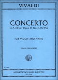 Concerto in A- Op.3 No.6 RV356