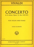 Concerto en Sol min. Op.12 No.1 RV317