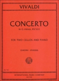 Vivaldi Concerto for Two Cellos in G minor, RV 531