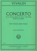 Concerto in C-, Op. 9, No. 11, RV 198a
