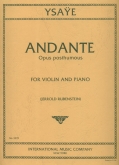 Andante Op. posthumous