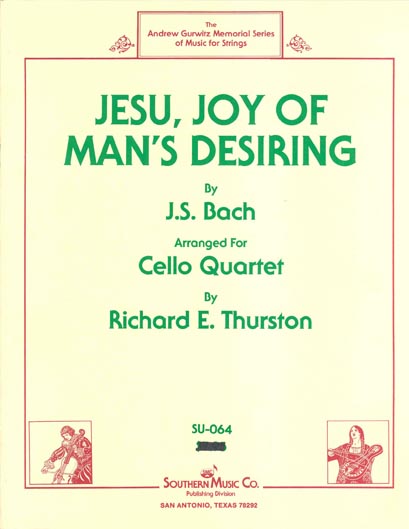 Jesu Joy Of Man S Desiring Arranged For Cello Quartet