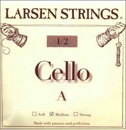 Larsen Fractional Cello String, A - medium - 1/2