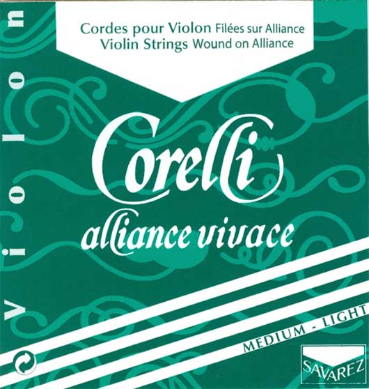 Corde Corelli Alliance, violon 4/4, mi boucle - light