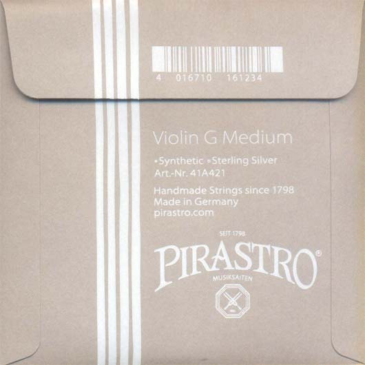 Pirastro Perpetual Violin String, G Silver 4/4